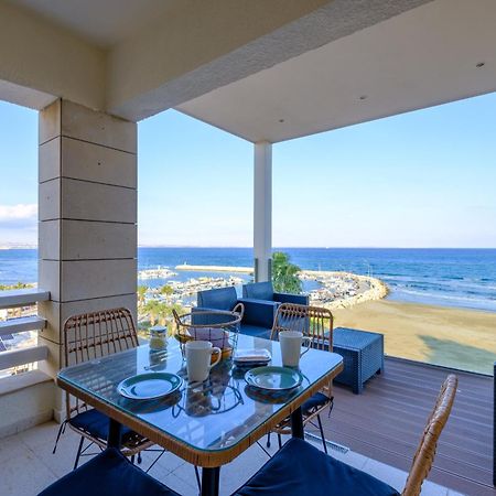 Lazuli Sea View Beachfront Ap 254 Apartment Larnaca Ngoại thất bức ảnh