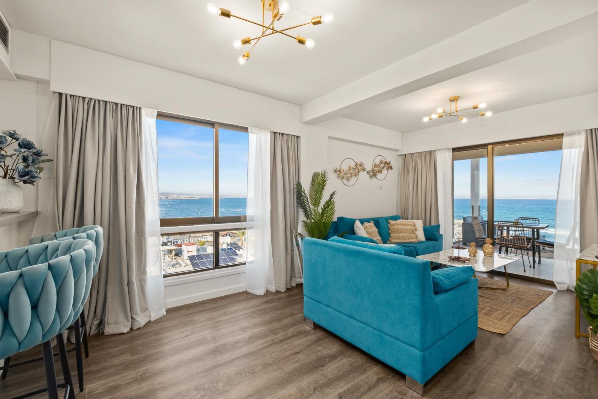 Lazuli Sea View Beachfront Ap 254 Apartment Larnaca Ngoại thất bức ảnh