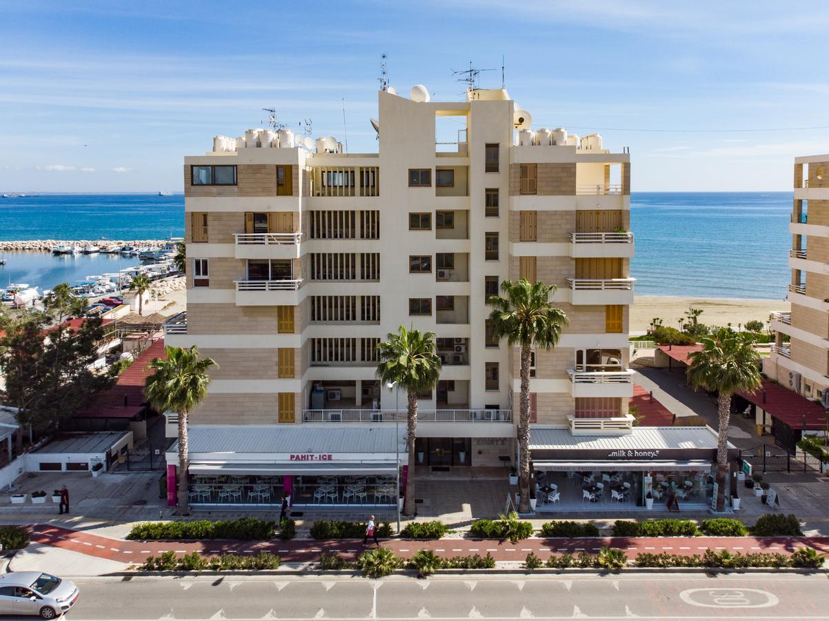 Lazuli Sea View Beachfront Ap 254 Apartment Larnaca Ngoại thất bức ảnh